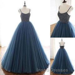 Beading Ball Gown Long Evening Prom Dress,Popular Evening Prom Dress,Fashion Winter Formal Dress