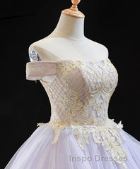Purple Tulle Lace Long Evening Prom Gown Lace Tulle Long Evening Prom Dress