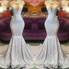 Glamorous Sequins Mermaid Long Evening Prom Dress Online