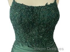 Spaghetti Straps Open Back Short Homecoming Dress