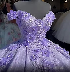 Ball Gown Floor Length Sweet 16 Prom Dress