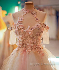 Cute Tulle Lace Applique Short Evening Prom Dress, Cute Homecoming Dress