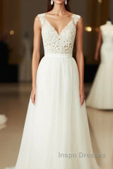 Floor-Length  A-Line/Princess Sweetheart Wedding Dress
