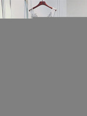 Light Sliver Grey Lace Applique V-neckline Long Party Dress, Light Grey Wedding Party Dress