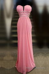 Long Sage Green Sheath Bridesmaid Dress